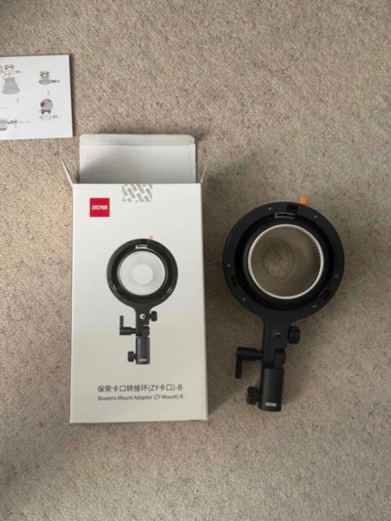 Zhiyun Bowens Mount Adapter (ZY Mount)-B