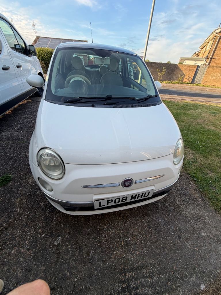Fiat, 500, Hatchback, 2008, Manual, 1242 (cc), 3 doors