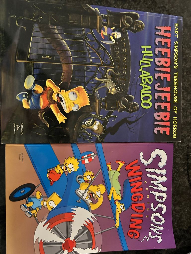 Simpsons  Comic Book Novels 