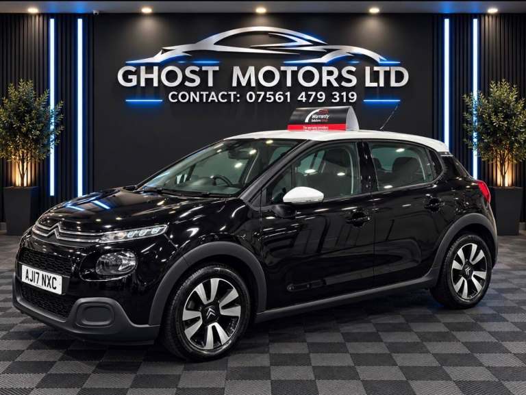 2017 Citroen C3 1.2 PureTech Feel Euro 6 (s/s) 5dr HATCHBACK Petrol Manual