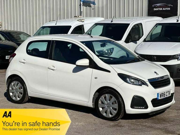 Peugeot 108 1.0 Active Euro 6 5dr Petrol Manual