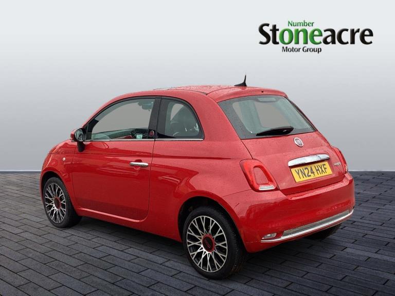 2024 Fiat 500 1.0 Mild Hybrid Red 3dr HATCHBACK PETROL Manual