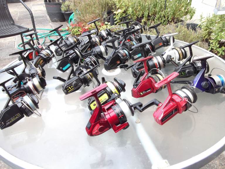 Job Lot of Small Fixed  Spool Fishing Reels Ideal For Kids