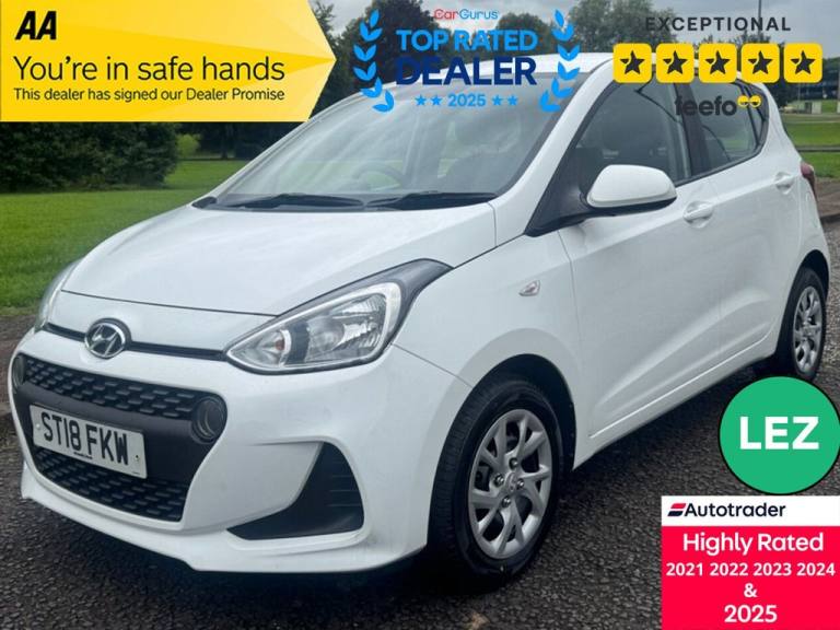 2018 Hyundai i10 1.0 SE Hatchback 5dr Petrol Manual Euro 6 (66 ps) Hatchback Petrol Manual