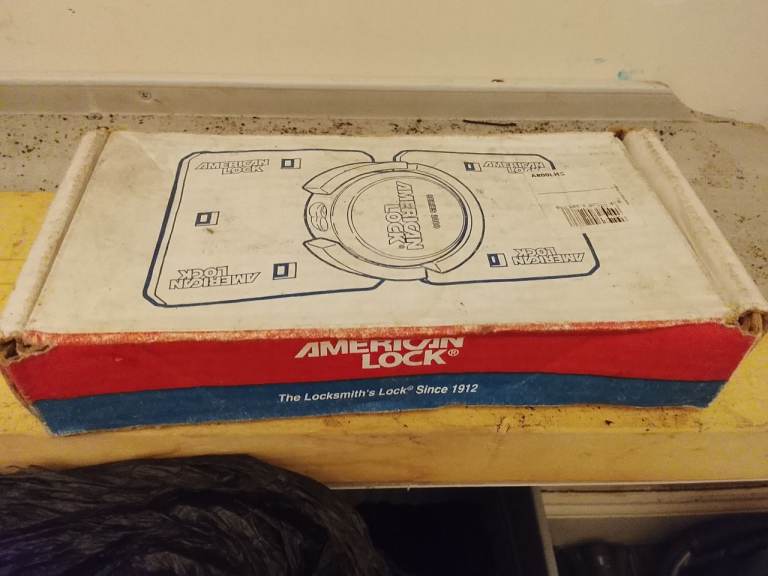 American Lock Hasp and Padlock