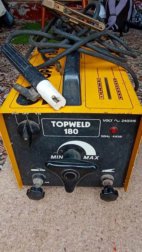Arc welding set 180amp