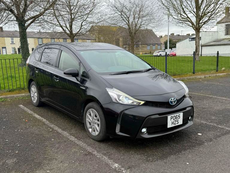 2015 Toyota Prius Plus Alpha 1.8L Petrol Hybrid Electric Auto 7 Seater MPV Black