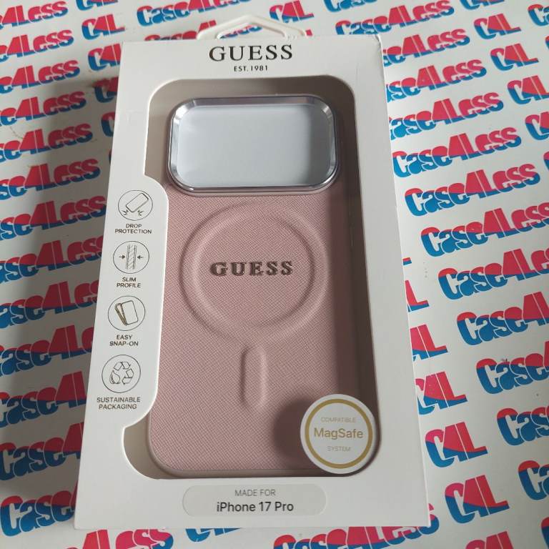 Guess iPhone 17 Pro MagSafe Case – Pink, New