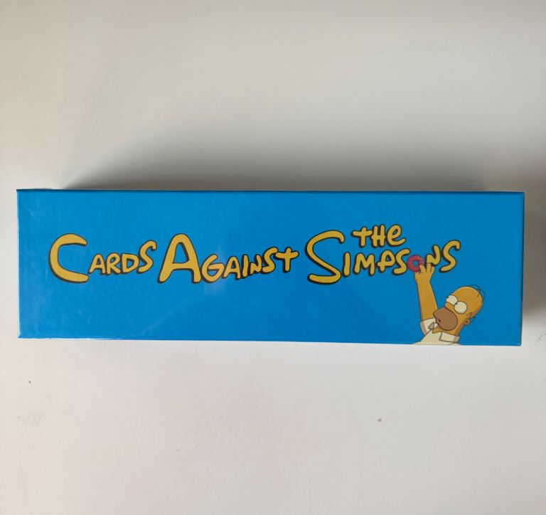 Cards against humanity The Simpsons RARE Sealed Box