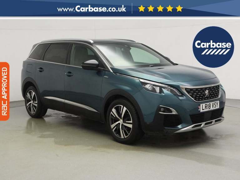 2018 Peugeot 5008 1.6 THP GT Line SUV 5dr Petrol EAT Euro 6 (s/s) (165 ps) SUV PETROL Automatic
