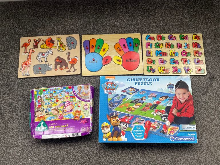 Selection of puzzles & craft games