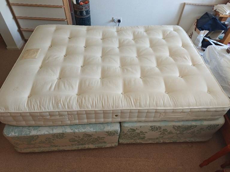John Lewis Natural Collection Cotton 5000 Double Mattress & Divan Base