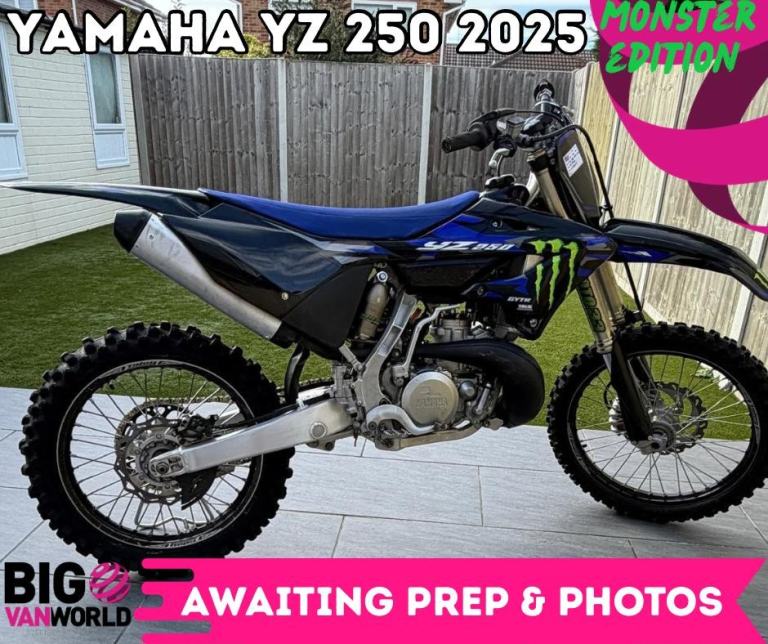 Yamaha YZ 250 2025 Monster Edition - Only 38 Hours - Fresh Piston - Stock&Clean