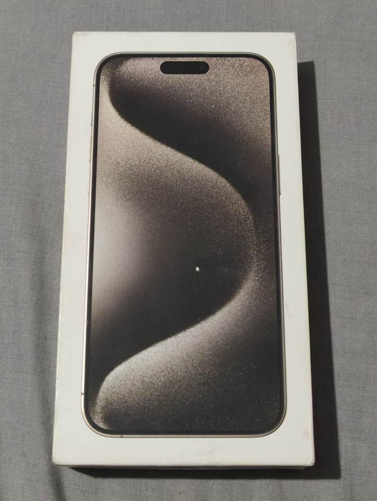 Apple iPhone 15 Pro Max – Silver, excellent condition like Brand new.