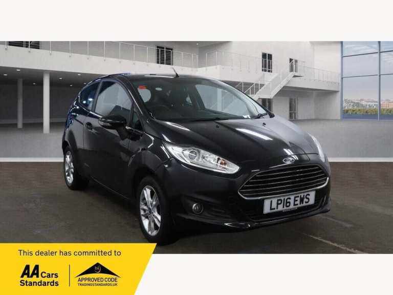 2016 Ford Fiesta 1.25 Zetec Euro 6 3dr Hatchback Petrol Manual