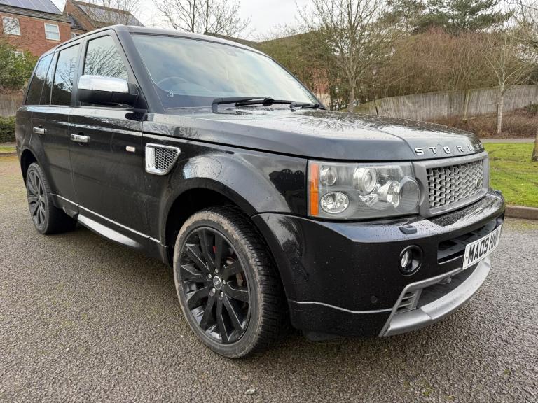 2009 09 LAND ROVER RANGE SPORT 2.7 TDV6 STORMER AUTO 90K FSH MOT 01/27 PX SWAPS