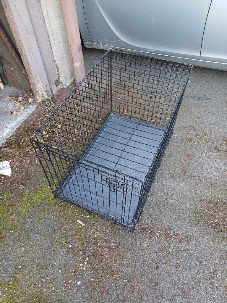 Large pet puppy travel crate