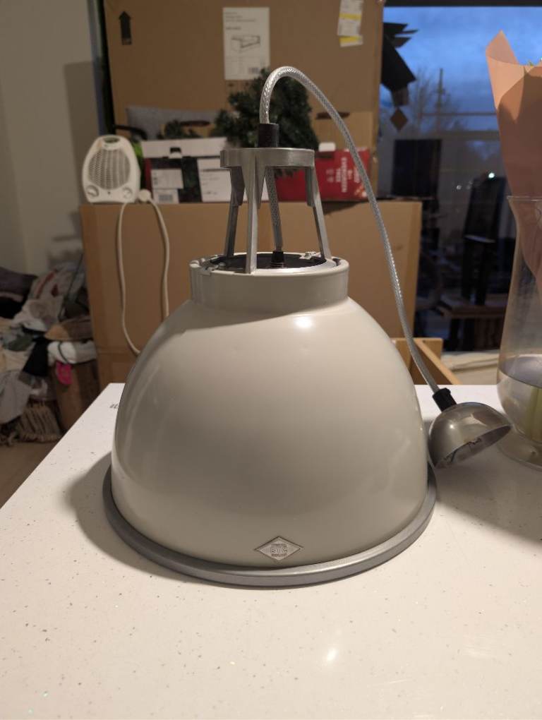 image for Pair of BTC pendant lights