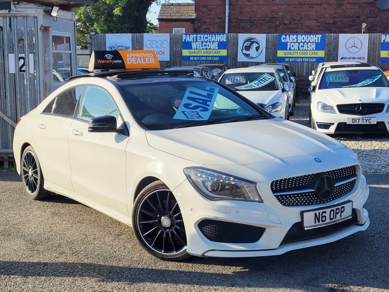 2014 Mercedes-Benz CLA 220 2.1 CDI AMG Sport 4dr Tip Auto PAN ROOF TOP SPEC SALOON Diesel Automatic