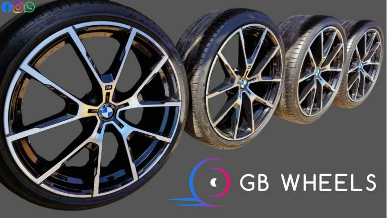 Genuine BMW 728M 20" Alloy Wheels M Sport 5 8 Series G30 G15 Performance 8072023