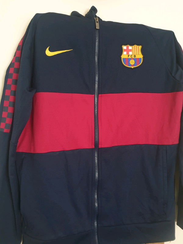 F C B Nike hoodie full size