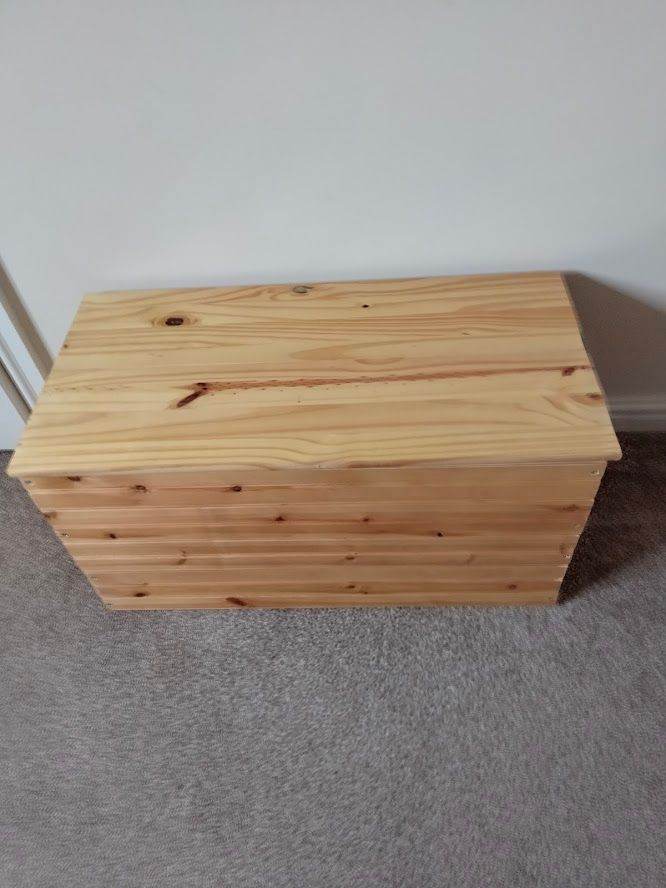 Solid Pine Storage Chest – Blanket Box, Toy Box