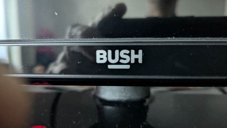 Bush Black TV - Good Condition