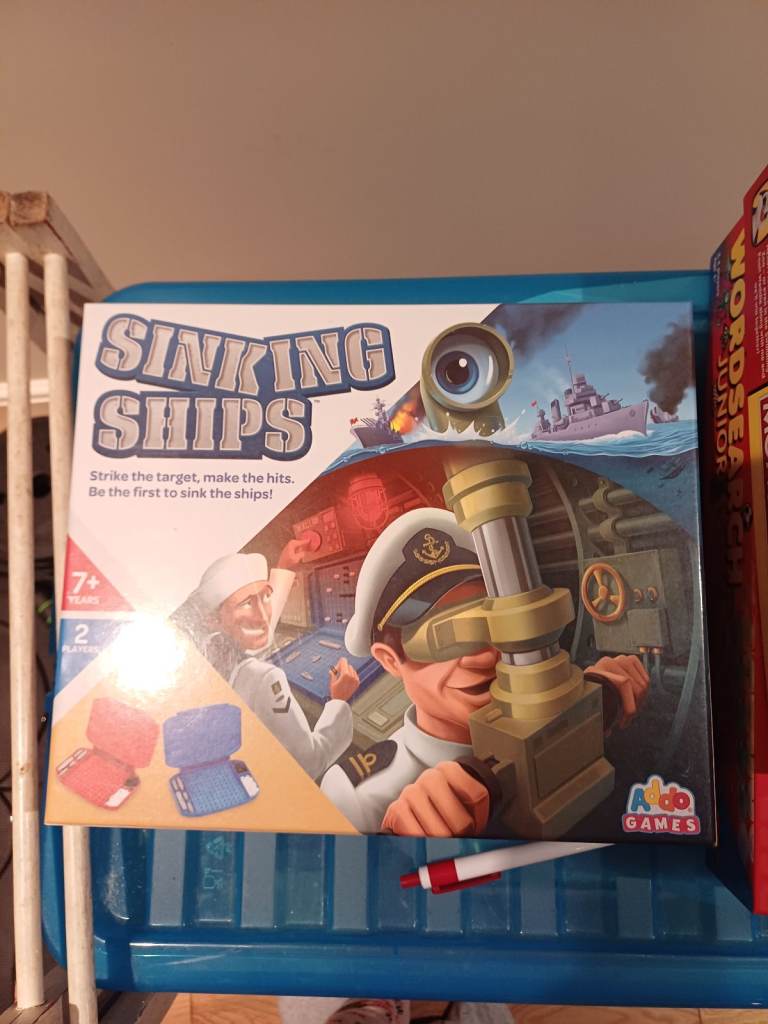 Brand New Sinking Ships Board Game