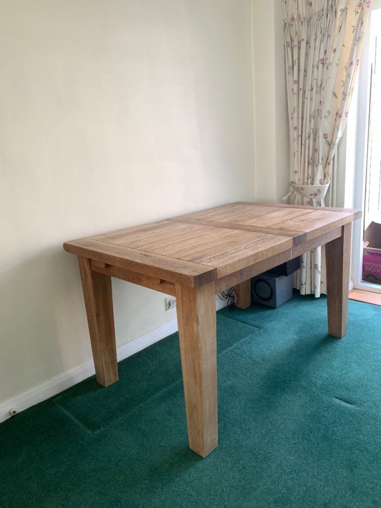 Solid Wood Extendable Dining Table