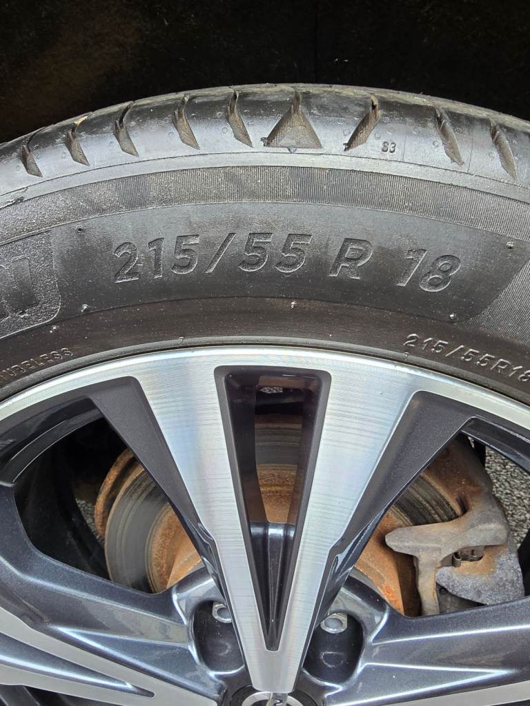 Vauxhall mokka  spare new tyre 