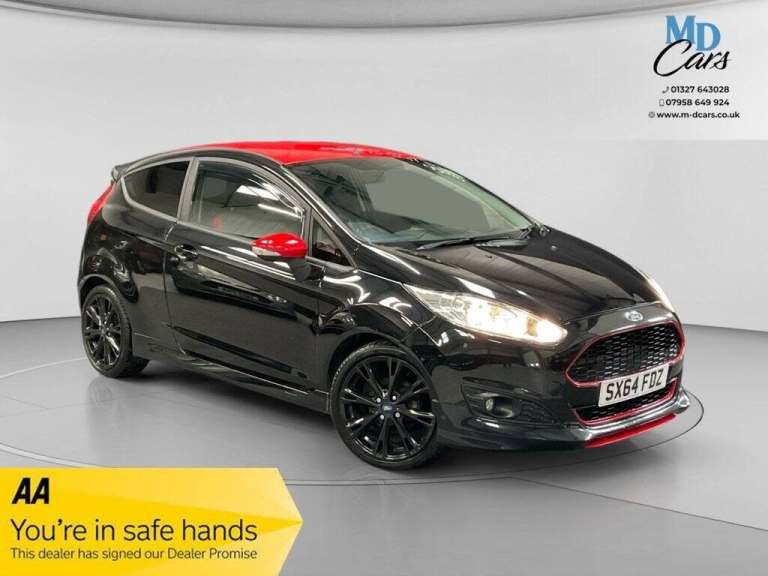 2014 Ford Fiesta 1.0 EcoBoost 140 Zetec S Black 3dr HATCHBACK PETROL Manual