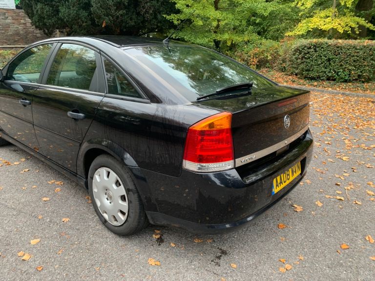 2008 BLACK VAUXHALL VECTRA 1.8 VVT LIFE PETROL MOT JUNE 2026 SERVICE HISTORY 