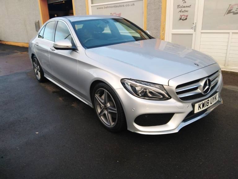 2018 Mercedes-Benz C Class 2.1 C220d AMG Line Saloon 4dr Diesel G-Tronic+ Euro 6 (s/s) (170 ps) S...