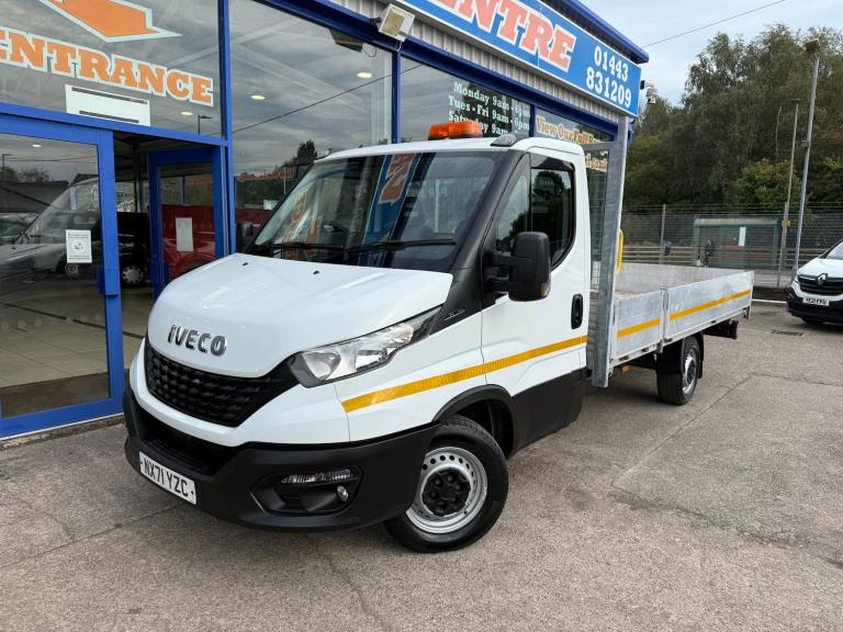 2021 Iveco Daily 2.3D HPI 14V 35S 3450 Dropside Flatbed 2dr Diesel Manual L2 Euro 6 136 ps Dropsi...