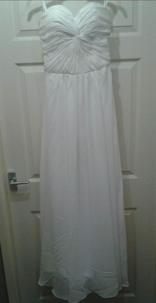 image for Ivory chiffon dress