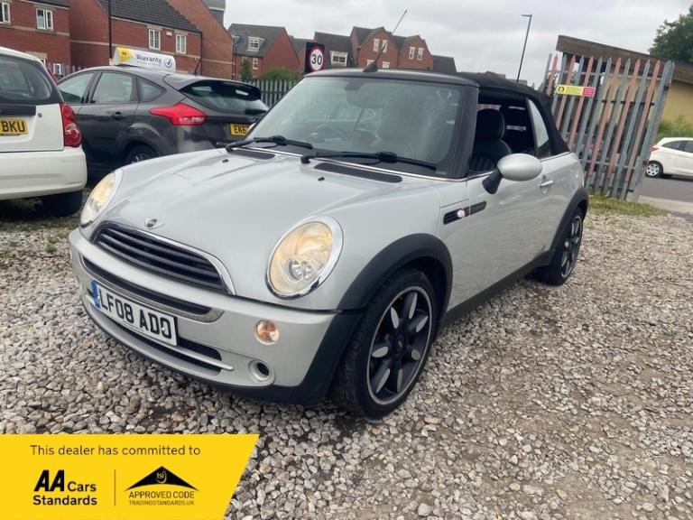 2008 MINI One ONE SIDEWALK CONVERTIBLE Petrol Manual