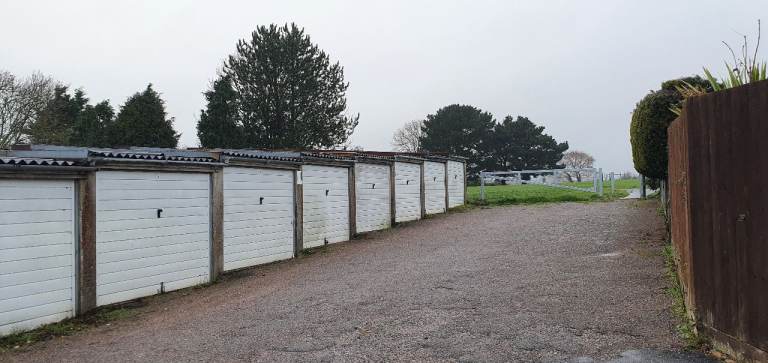 Garage/Storage to rent: Langstone Drive (1) Access Adj 8 Parson Close, Exmouth, Devon, EX8 4HY