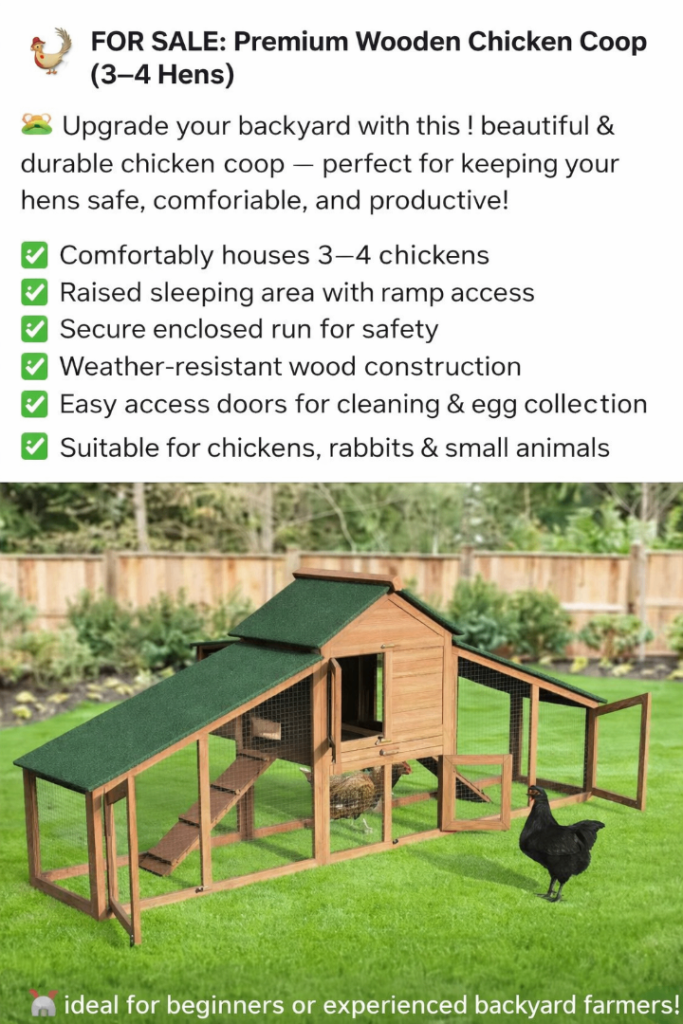 New Chicken coop, rabbit/ guinea pig enclosure in packaging.