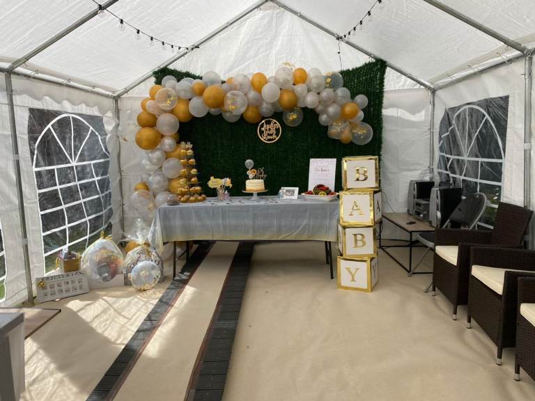 4m x 6m Party Marquee, Tent, Gazebo for Rent/Hire - Tables / Chairs - Call Now or Send a Message