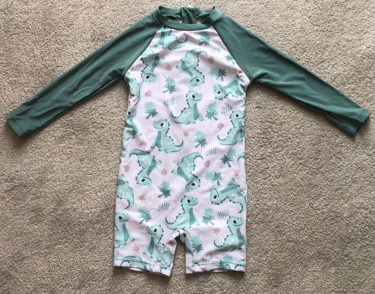 Brand new, Kids' Long Sleeve Dinosaur Swimsuit 