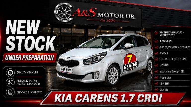 KIA CARENS 1.7 CRDi 3 2016