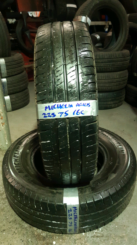 image for Michelin 225 75 16c van Tyres only £40 free fit& balance open 7 days 