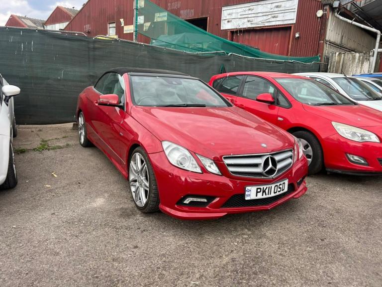  Mercedes-Benz E Class 3.0 E350 CDI V6 BlueEfficiency Sport Cabriolet G-Tronic Euro 5 2dr Diesel ...