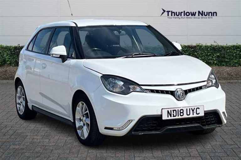 2018 MG MG3 1.5 VTi-TECH 3Form Sport Hatchback 5dr Petrol Manual Euro 6 (s/s) (106 ps) Hatchback ...