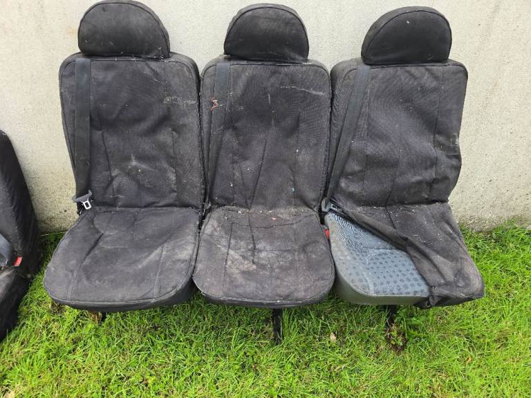 3 Ford transit seats for crew cab