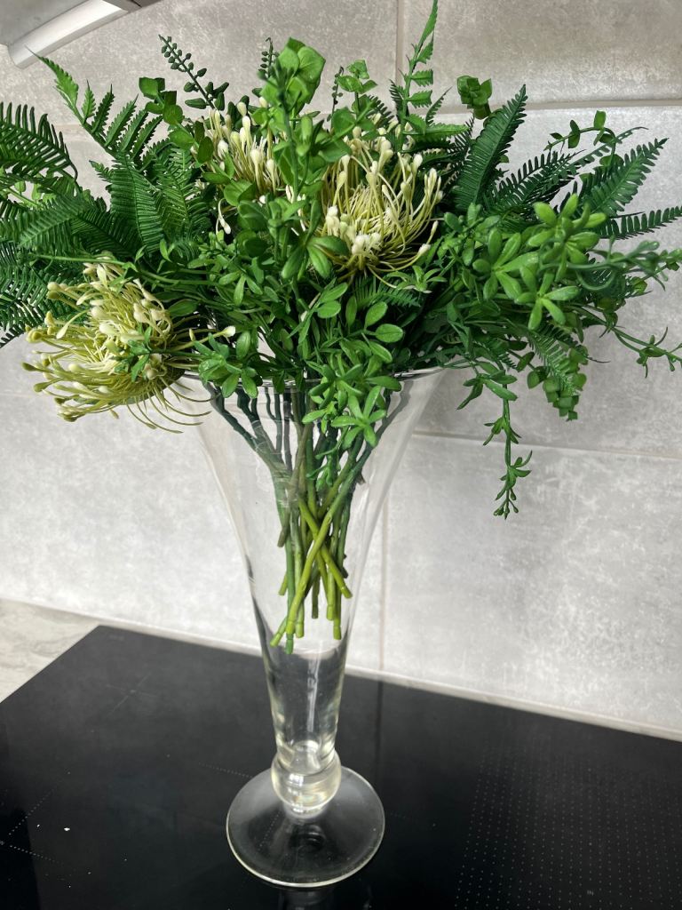 Tall Glass Vase