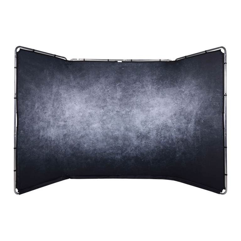 Manfrotto 4m Granite Panoramic Background Cover, Frame Included.