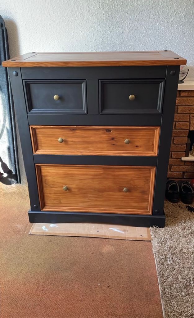Refurbed chest of drawers