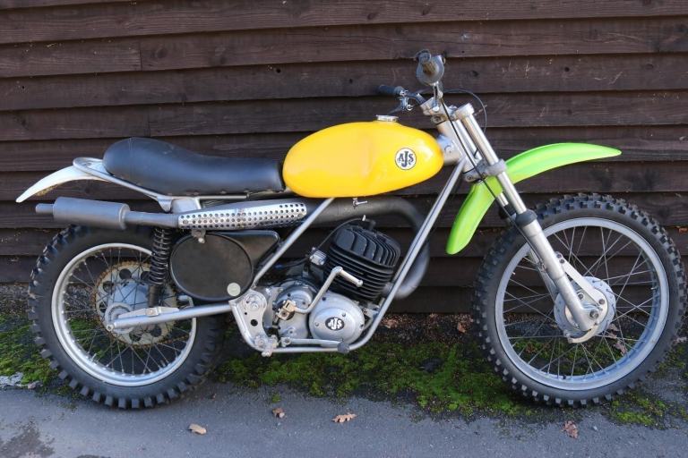 AJS Stormer c1972 Unfinished project.