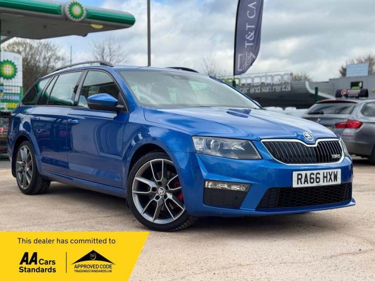 2016 Skoda Octavia 2.0 TDI CR vRS 5dr DSG 4x4 ESTATE DIESEL Automatic